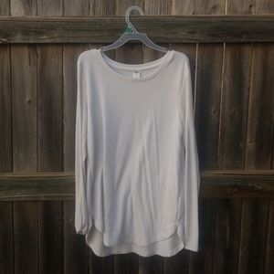Long sleeve white shirt